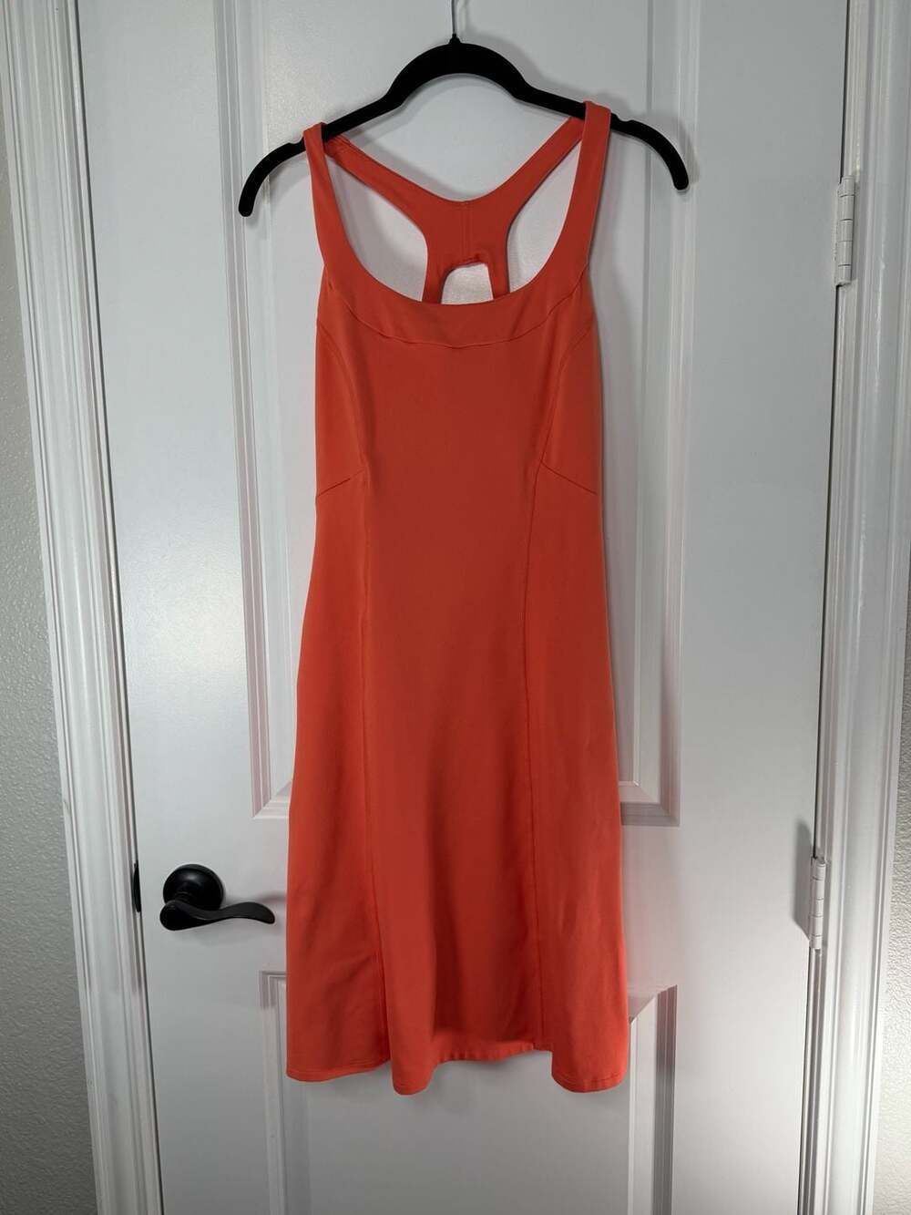 The North Face Women's Cypress Knit Dress in Emberglow Orange